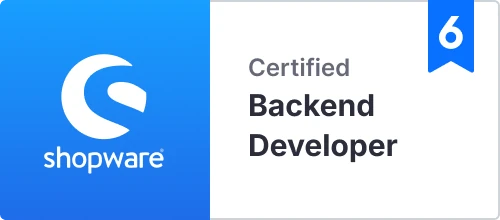 Shopware 6 Certified Backend Developer